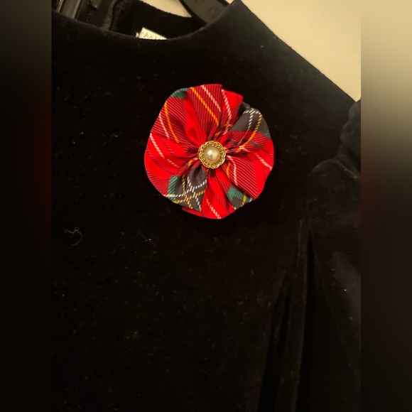 Cute vintage little girls holidays dress. Size 5 - Picture 3 of 6